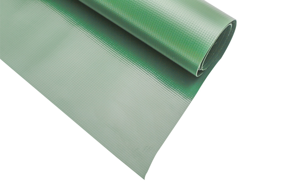 Custom Reinforced Green Heavy Duty Vinyl Tarp PVC Tarpaulin Cover Sheet With Eyelet PVC Truck Tarpaulin