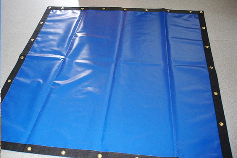 Custom Reinforced Green Heavy Duty Vinyl Tarp PVC Tarpaulin Cover Sheet With Eyelet PVC Truck Tarpaulin